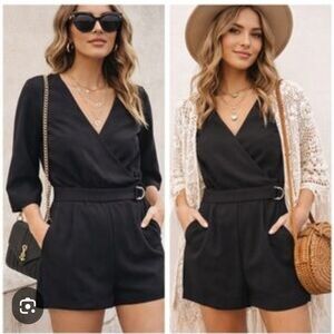 Goldray Black Romper Size 2X